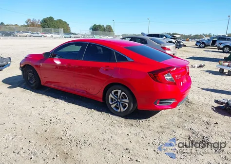 2016 Honda Civic Lx z USA, uszkodzony, nr VIN 2HGFC2F55GH558000